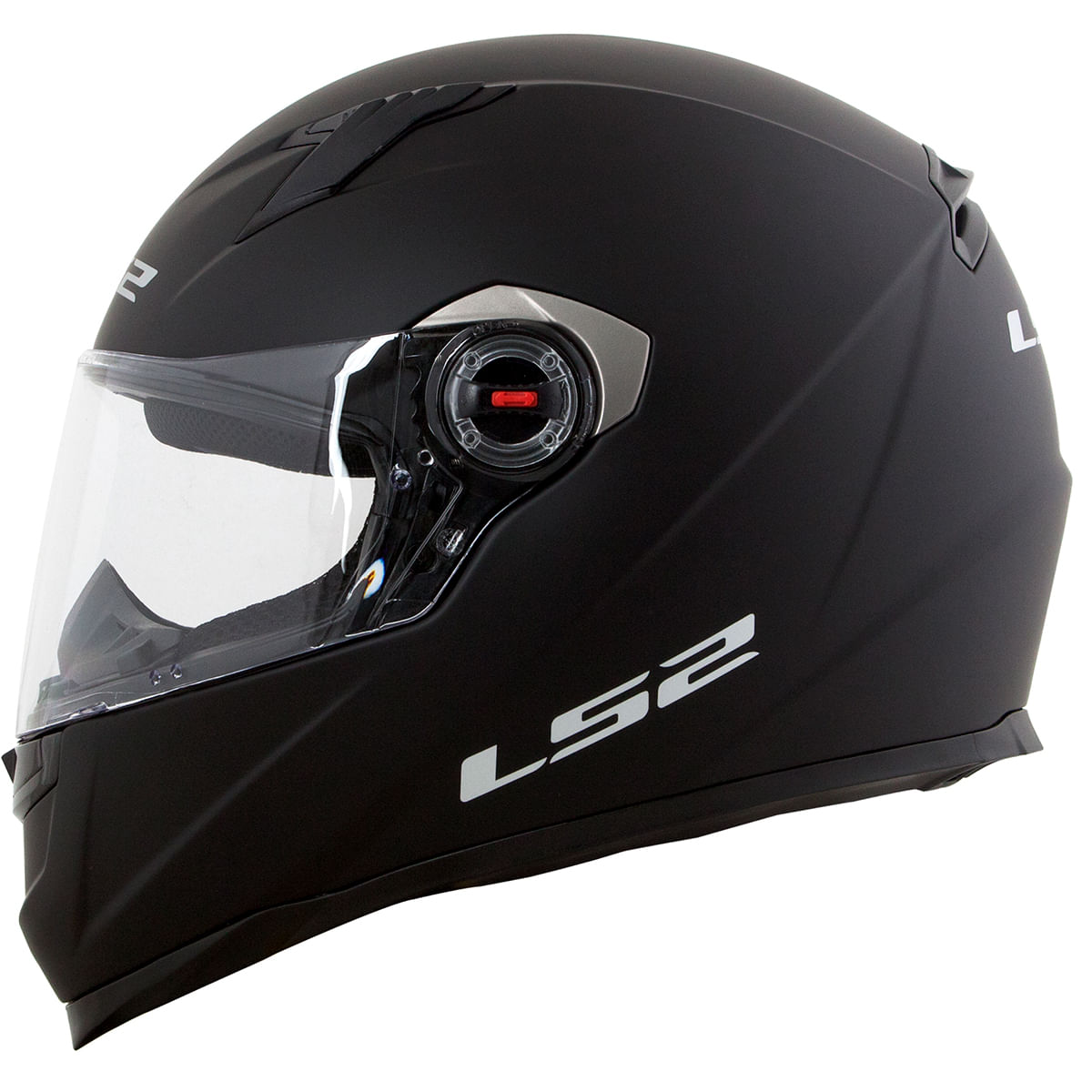 Capacete LS2 FF358 Classic Monocolor Preto Fosco